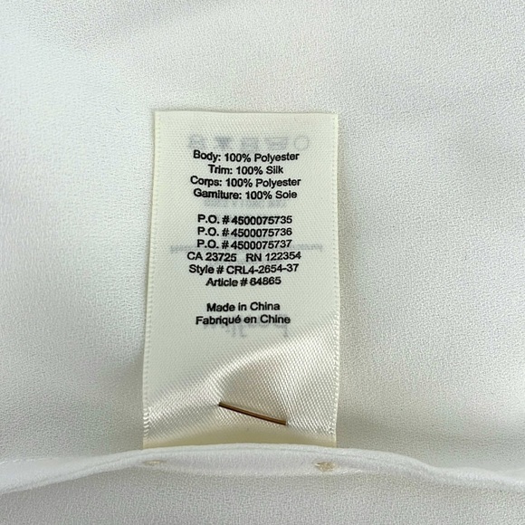 NEW ARITZIA WILDRED Panthere Ruffled Blouse Oak Size Small MSRP $110 - Picture 13 of 13